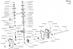 Rad links  für P70 EVO (M250) Eurosystems