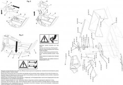 Messerhalter oben für P70 (M250) EVO Sichel-Mulcher Eurosystems