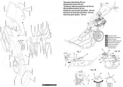 Bremsbelag für P70 (M250) EVO Sichel-Mulcher Eurosystems