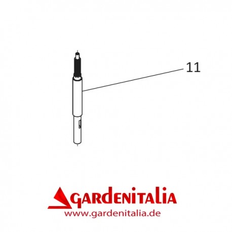 Messerwelle für P70 (M250) EVO Scheibenmäher Eurosystems Messerwelle für P70 (M250) EVO Scheibenmäher Eurosystems