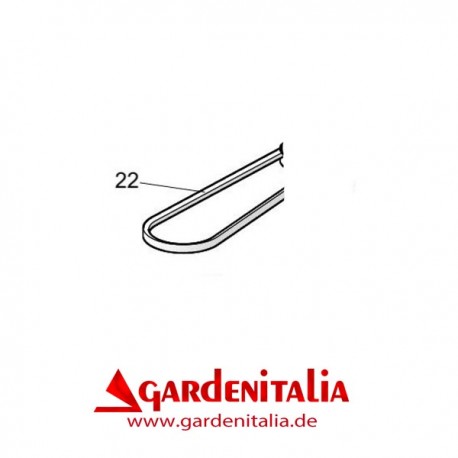 Keilriemen für P70 (M250) EVO Scheibenmäher Eurosystems Keilriemen für P70 (M250) EVO Scheibenmäher Eurosystems