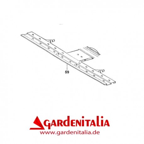 Balkenrücken für P55 (M220) Balkenmäher Eurosystems Balkenrücken für P55 (M220) Balkenmäher Eurosystems