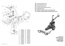 Messerwelle für P55 (M220) Sichel-Mulchmäher Eurosystems