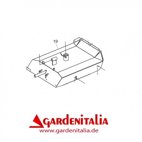 Mähdeckgehäuse für P55 (M220) Sichel-Mulchmäher Eurosystems Mähdeckgehäuse für P55 (M220) Sichel-Mulchmäher Eurosystems