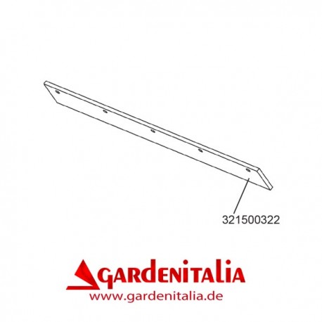 Kunststoffleiste 85 cm für Schneeräumer P55 (M220) Eurosystems Kunststoffleiste 85 cm für Schneeräumer P55 (M220) Eurosystems