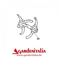 Hackstern links für Gartenfräse P55 (M220) Eurosystems