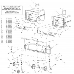 Laufrad hinten für P70 EVO (M250) Schneekehrmaschine Eurosystems