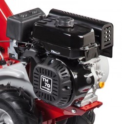 Eurosystems MC 57 selbstfahrender Einachsschlepper mit Rädern, Benzinmotor - 2 Gänge